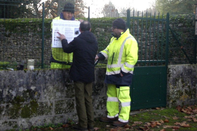 Installation du panneau d'affichage