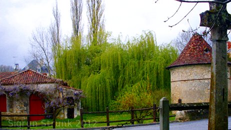 Le moulin et le pigeonnier 