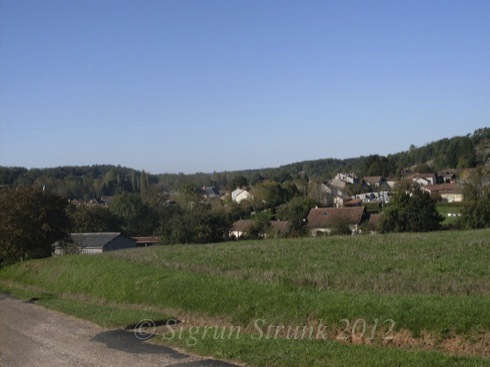 Javerlhac depuis le cimetiere